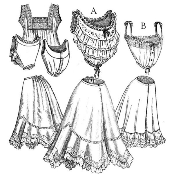 TVE02 – Edwardian Underwear – Truly Victorian