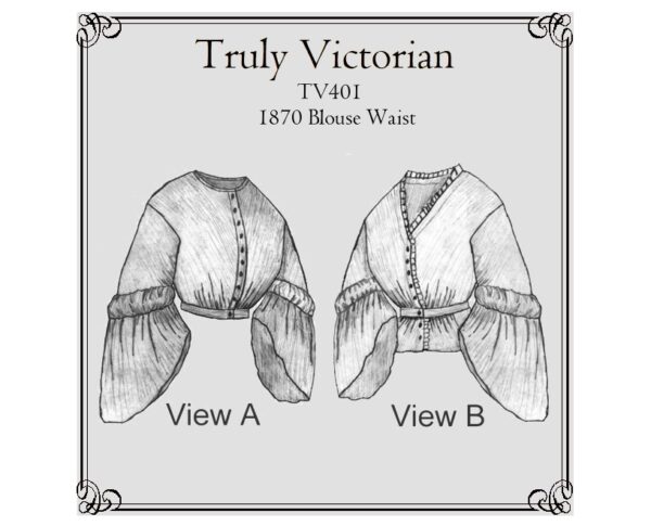 TV401 - 1870 Blouse Waist