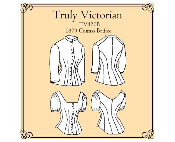 TV420 - 1879 Cuirass Bodice