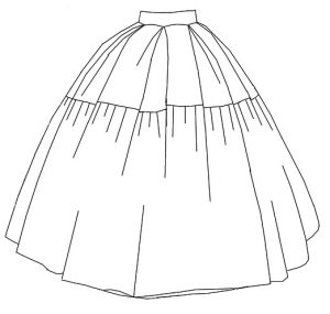 Free Hoop Petticoat Diagram – Truly Victorian