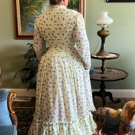 long sleeve fall dresses Lantern Split Tulle Maxi Bridesmaid Dress Color:Ivory/Gold/Silver skimming fit. above-1000-usd Plus Size Bridal Shower